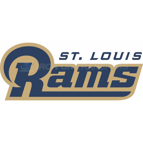 St. Louis Rams Iron-on Stickers (Heat Transfers)NO.762